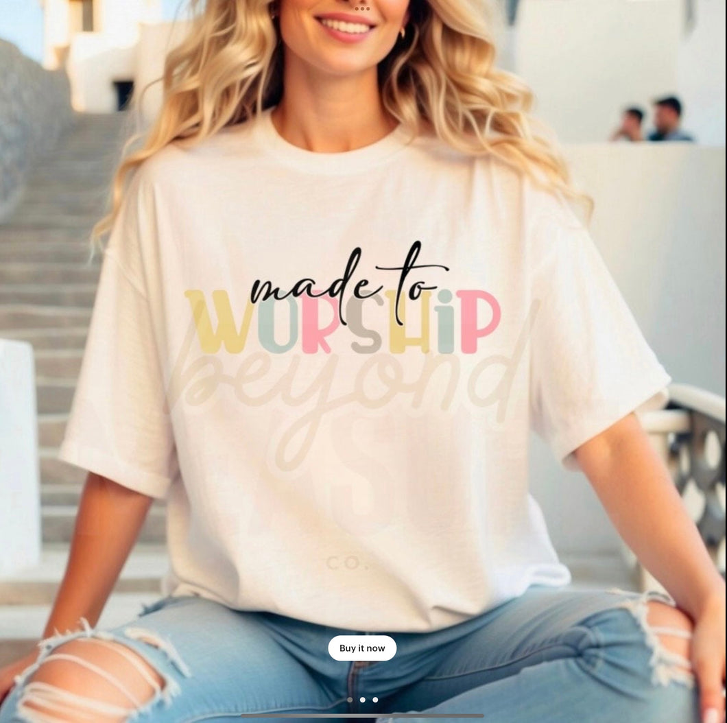 Made to worship