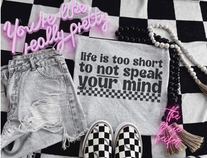 Life’s too Short