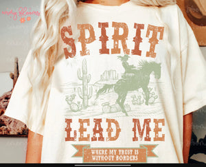 Spirit lead me